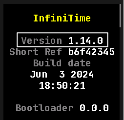 InfiniTime 1.14 version